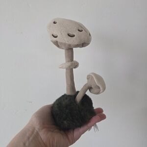 jellycat rare wild nature parasol mushroom stuffed plush